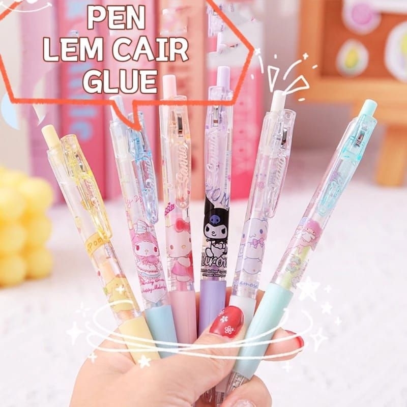

Pulpen Lem Pen Glue Pen Lem Cair Dot Kecil Diy Craft DALINGSHOP