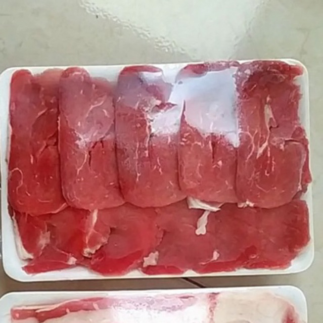 

Ay00! SLICE TERIYAKI 500gr / SLICE BEEF LOW FAT 500gr hallal
