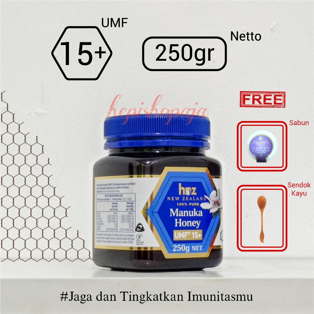 Madu Manuka HNZ 15+ 250gr Manuka Honey