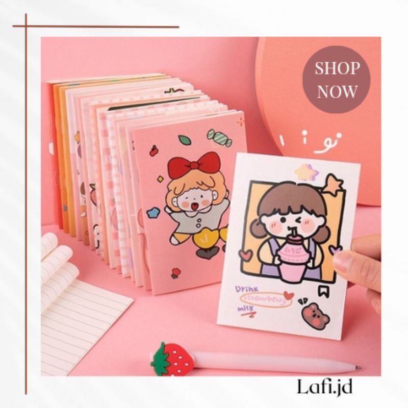 

AT102 Buku Tulis Mini / Book Mini / Buku Tulis Memo Kecil Motif Random / Mini Book Variasi Random