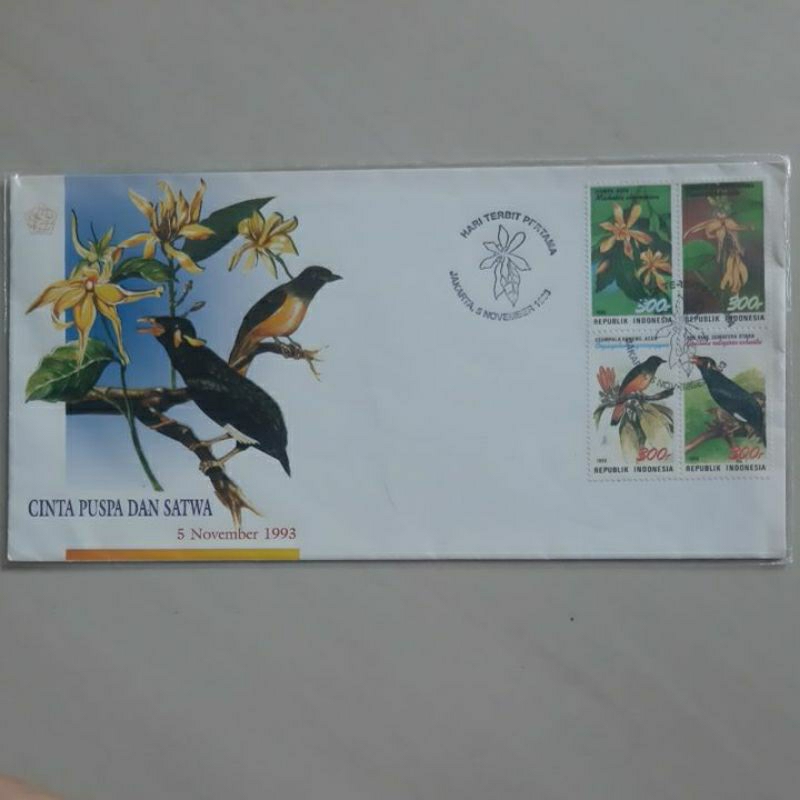 

Perangko prangko SHP 1993 Cinta puspa dan satwa