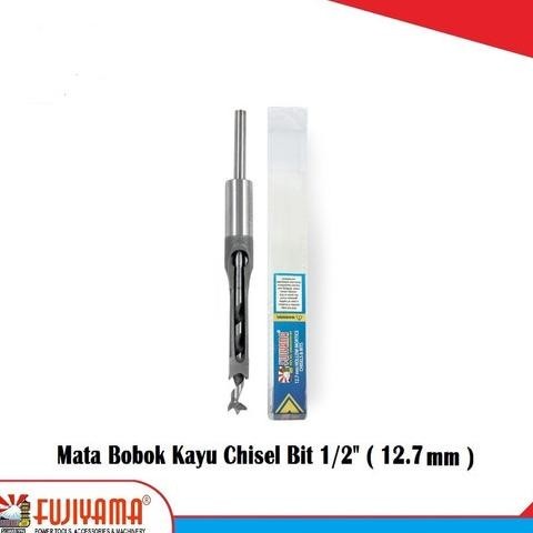 (BISA COD) FUJIYAMA Mortise Chisel Bit - 1/2" TERMURAH