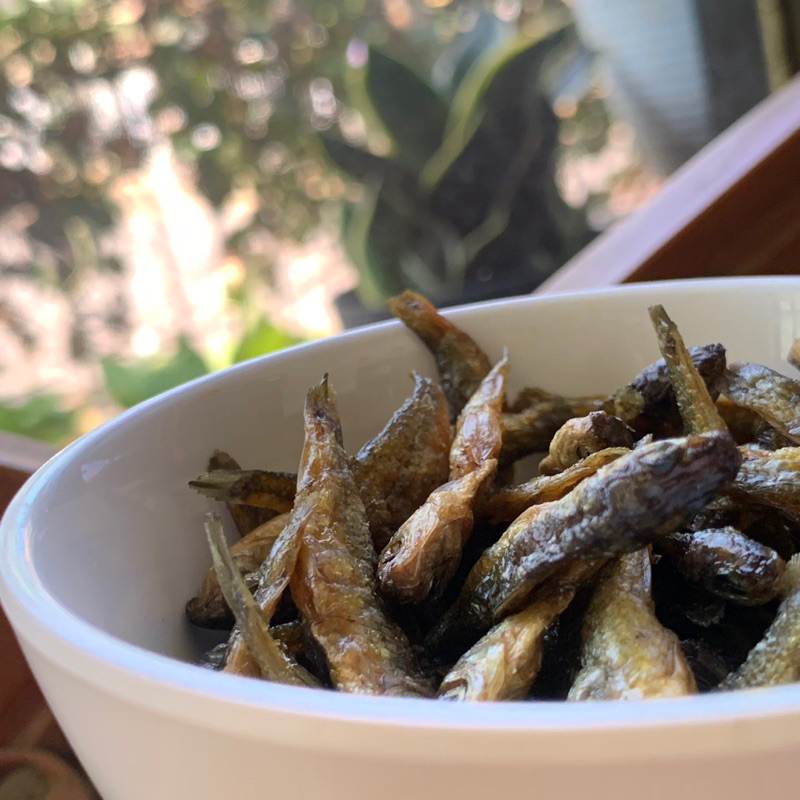 

camilan ikan kering - baby fish crispy