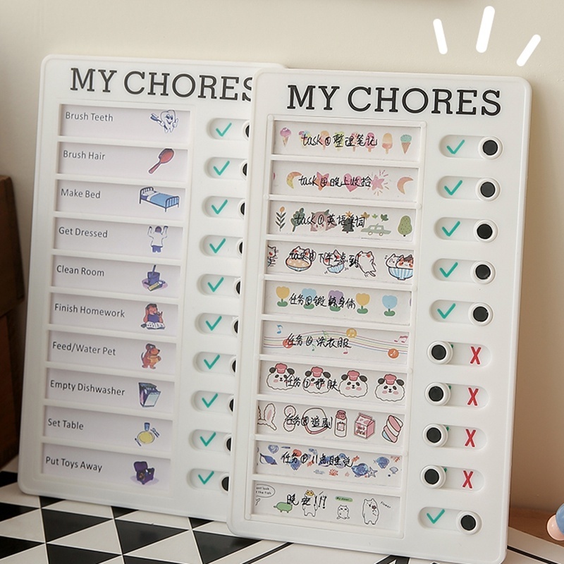 

To Do List Planner Board Adjustable Note Board Portable Managemant Planing Memo Boards Multi-purpose Wall Hanging Message note