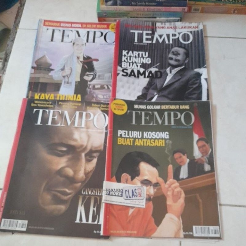 majalah TEMPO bekas