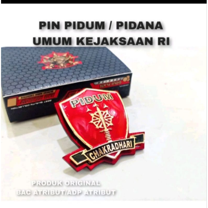 pin PIDUM jaksa kejaksaan RI Excellent mewah