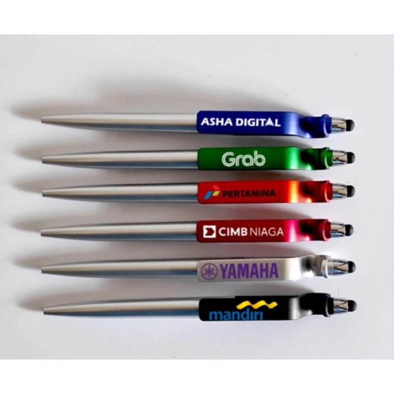 

Pulpen custom promosi logo perusahaan instansi kampus dll