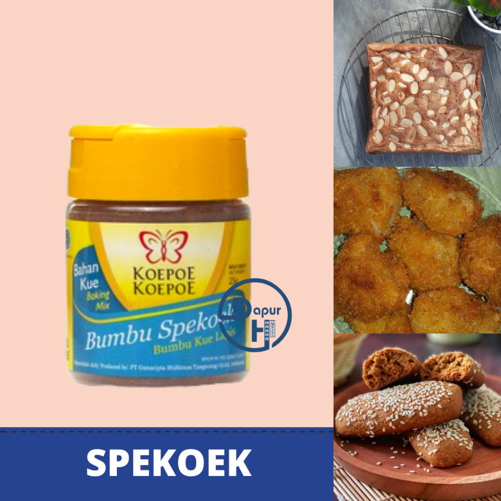 

KOEPOE Spekoek 25 g Halal | Kue Lapis Legit Spekuk-