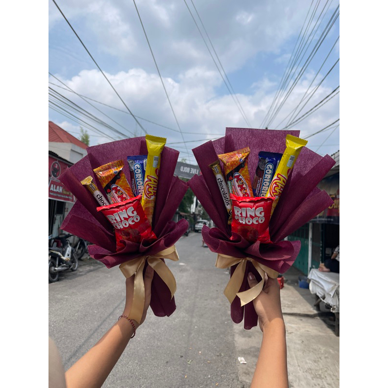 Buket Snack Murah Buket Jajan Buket Ulang Tahun Buket murah Buket jajanan Murah