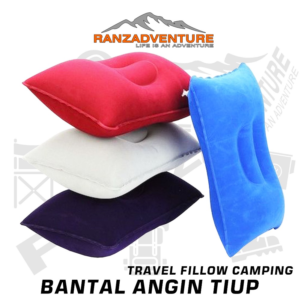 bantal angin tiup outdoor travel fillow murah bantal tiup camping