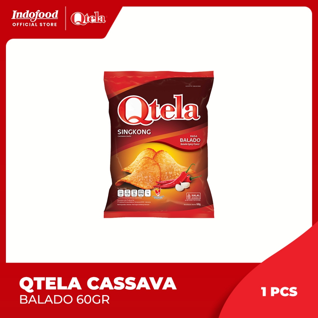 

Qtela Cassava Balado 60Gr