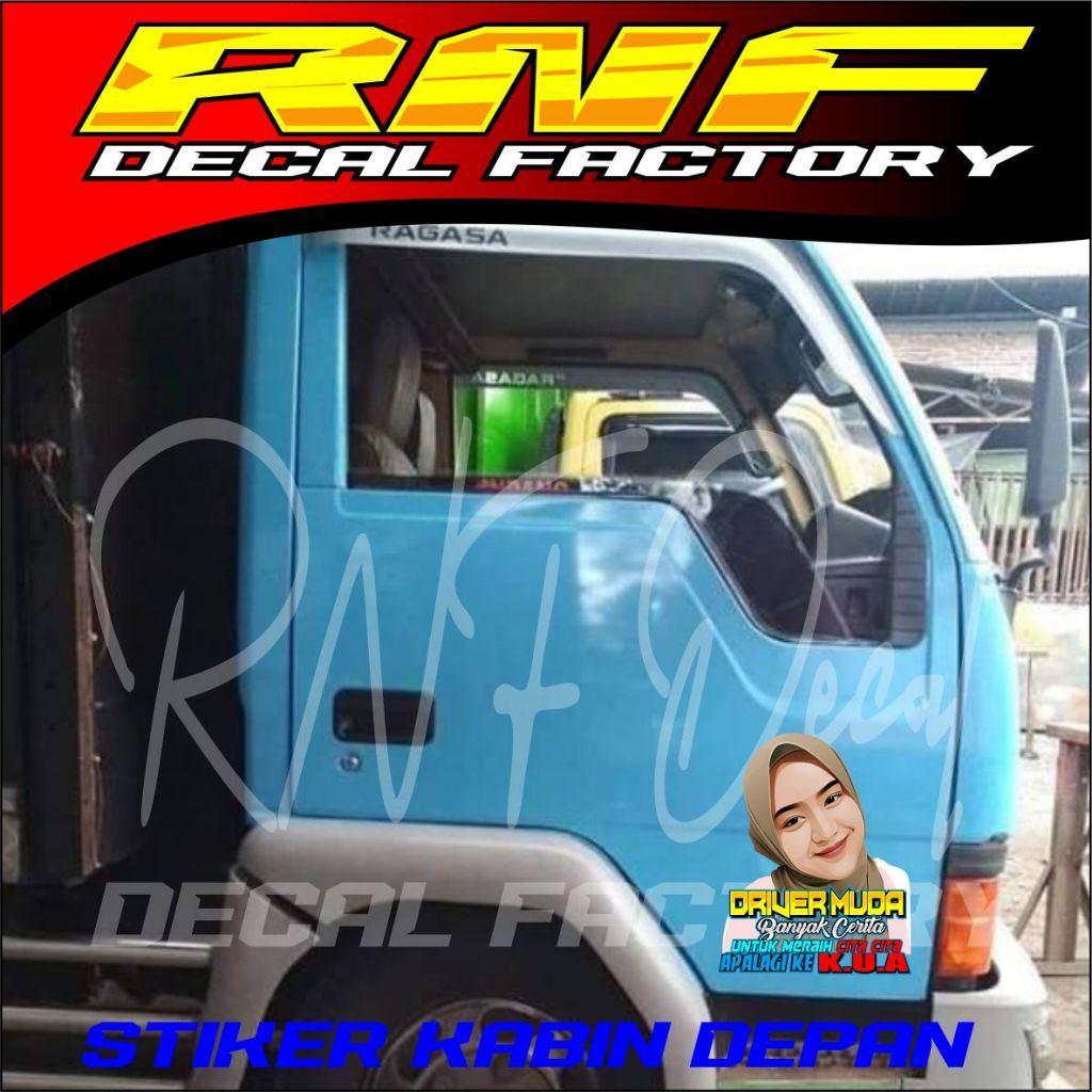 DECAL PINTU TRUK RAGA,DECAL PINTU TRUK CANTER,DECAL STIKER CUSTOM,,DECAL STIKER SEMUA TRUK