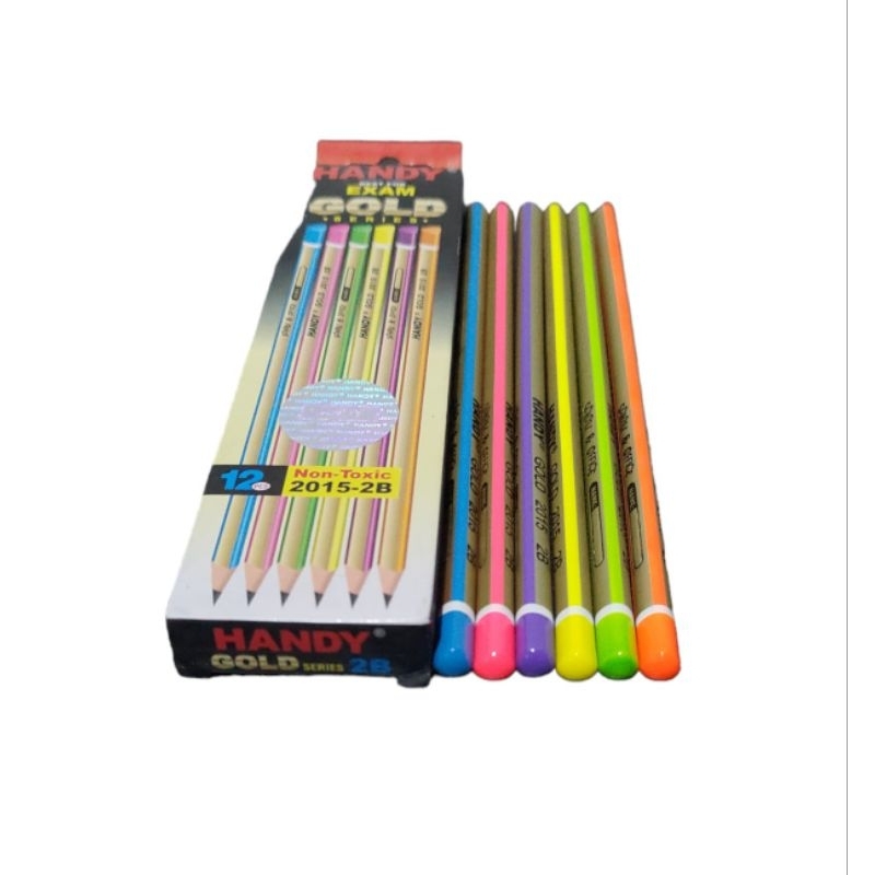 

Pensil 2B Handy GOLD isi 12 pcs/pack