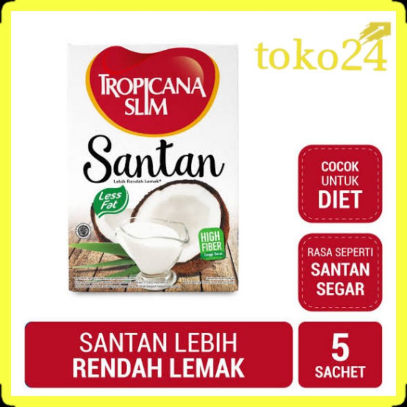 

Tropicana Slim Santan 100 gr