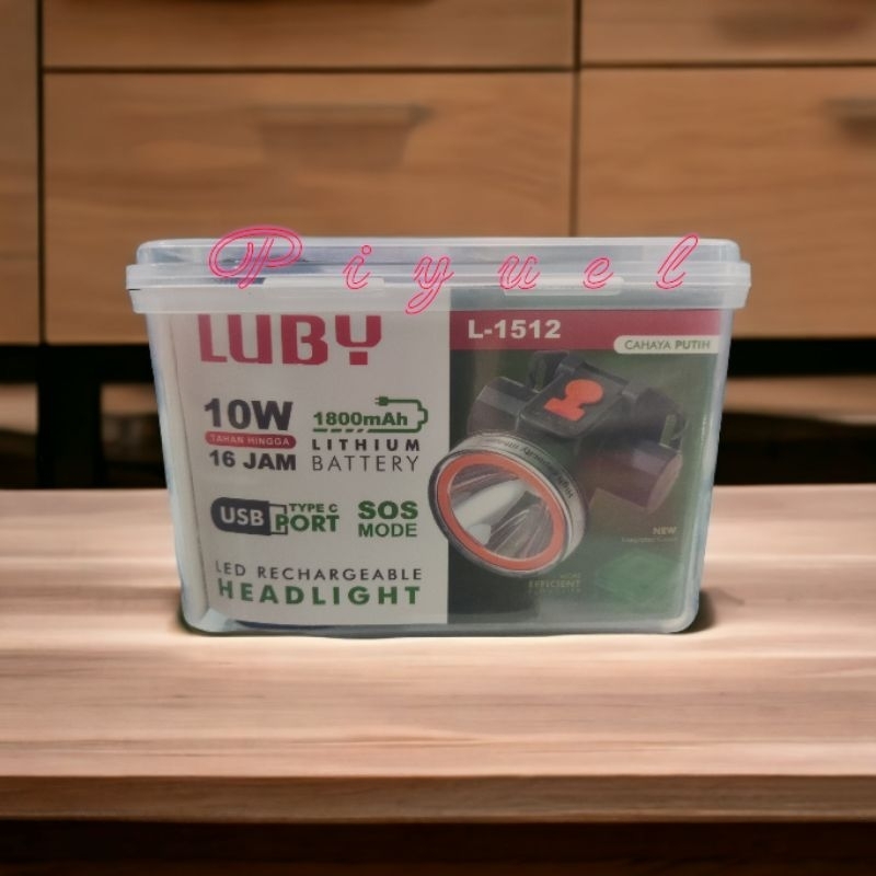 Senter Kepala L1512 10watt luby