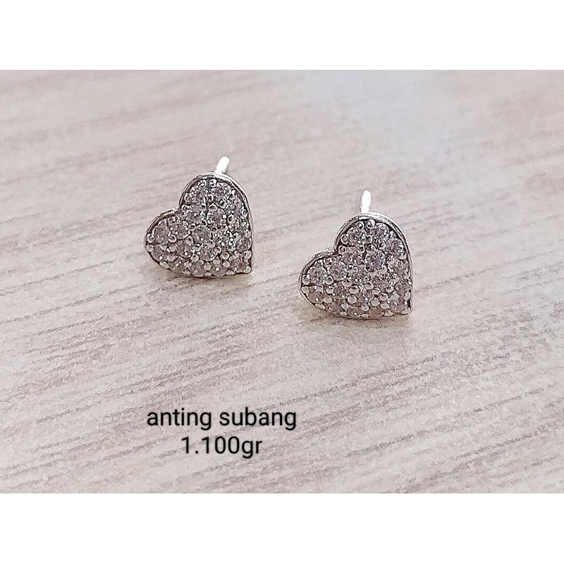 anting subang perak925