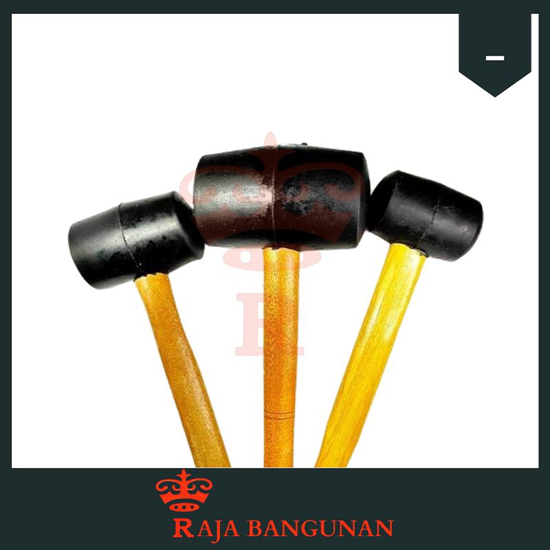 Palu Karet / Palu Bodem Keramik / Palu Bodem Karet Merk Owner/Eiffel/Lafuma - Kecil/Sedang/Besar