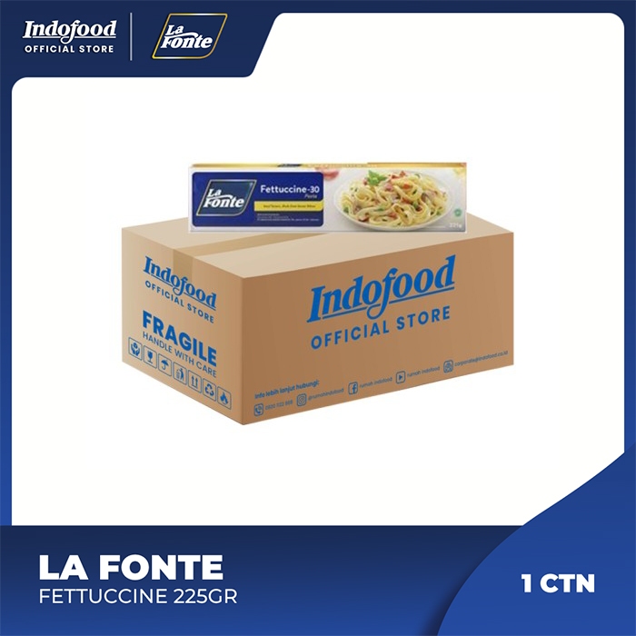 Promo Harga La Fonte Fettuccine - 30 225 gr - Shopee