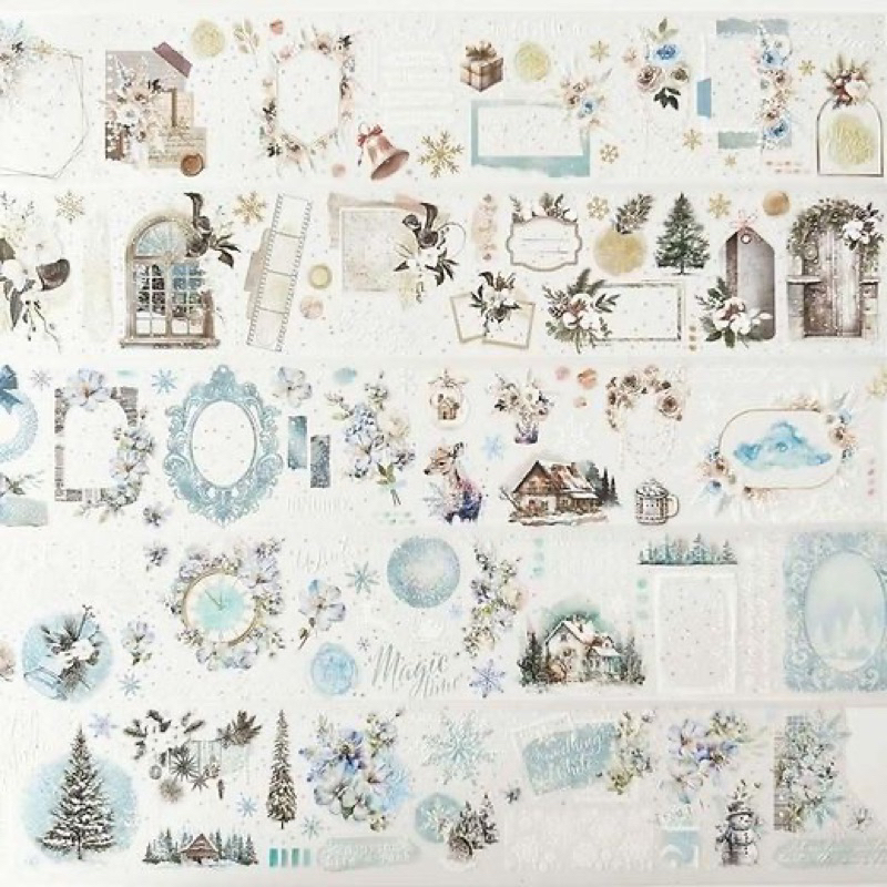 

Sample Snow Way out PET Tape by Journal pages 0,5 m