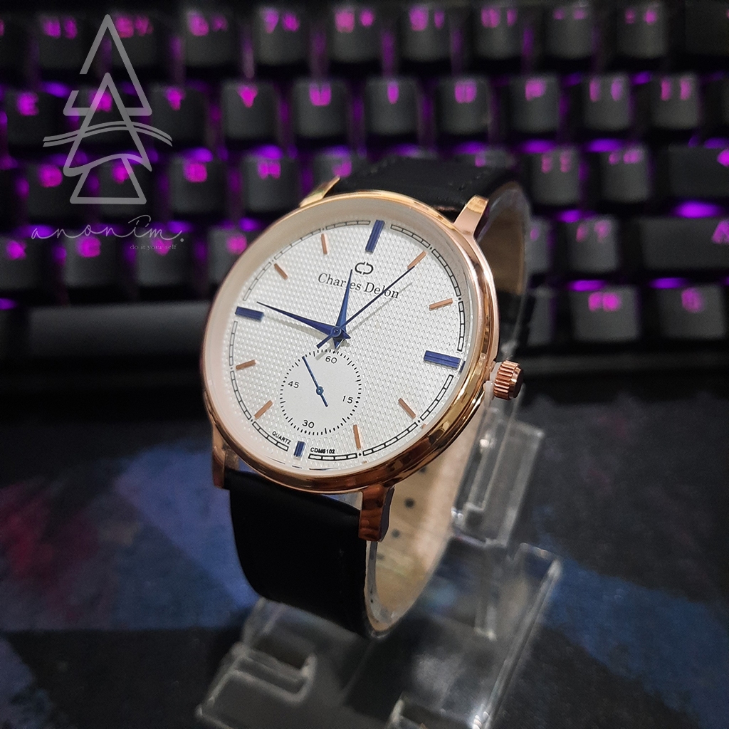 Jam Tangan Charles Delon Analog Original