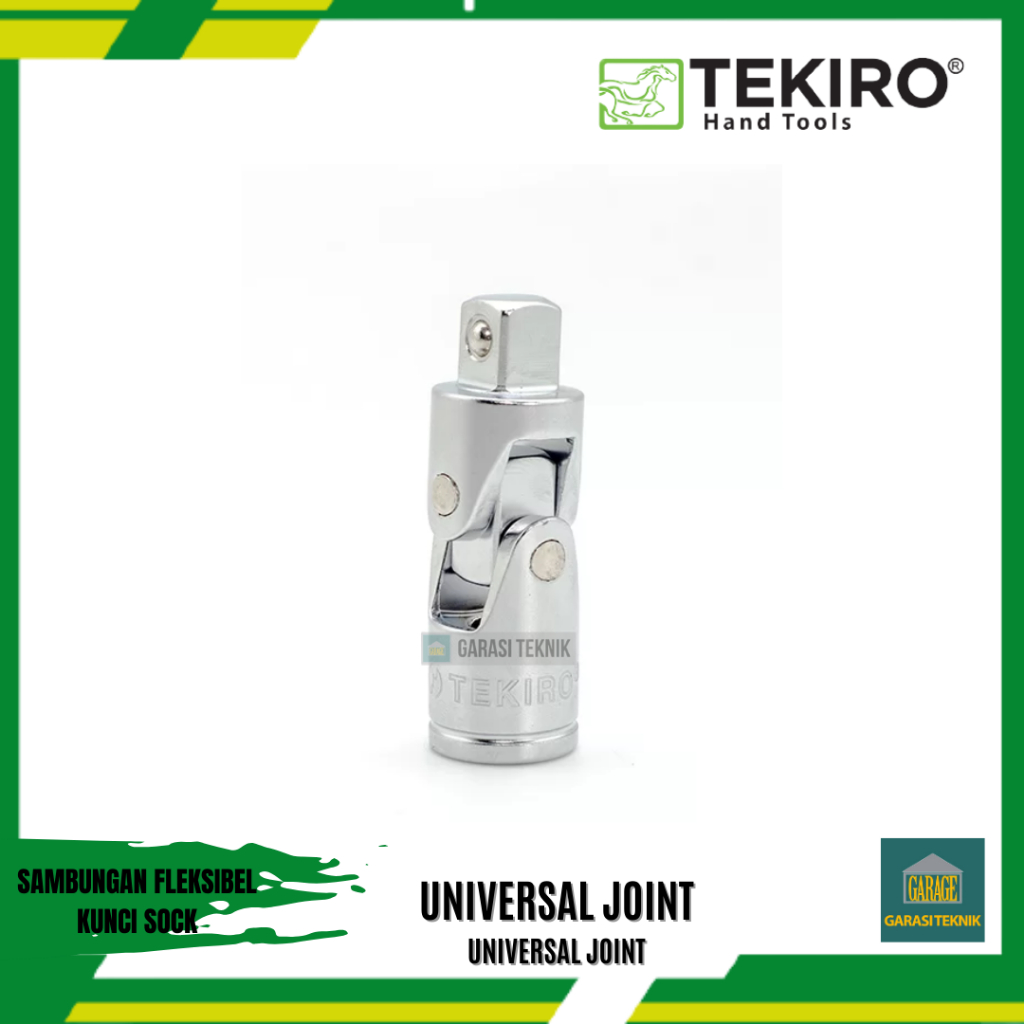 Sambungan Kunci Sock Fleksibel / Universal Joint 1/2" TEKIRO
