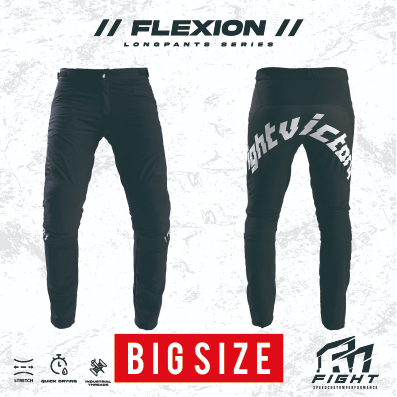 FIGHTVICTORY FLEXION Celana MTB Big Size 36-44 Downhill BMX Stretch Riding Pants Celana Sepeda Gunun