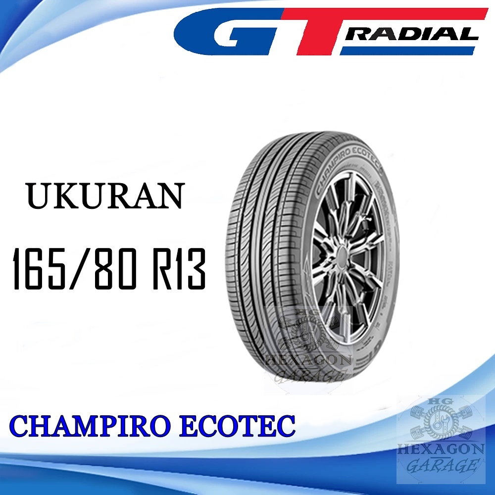 Ban Mobil GT Radial 165/80 R13 Champiro Ecotec