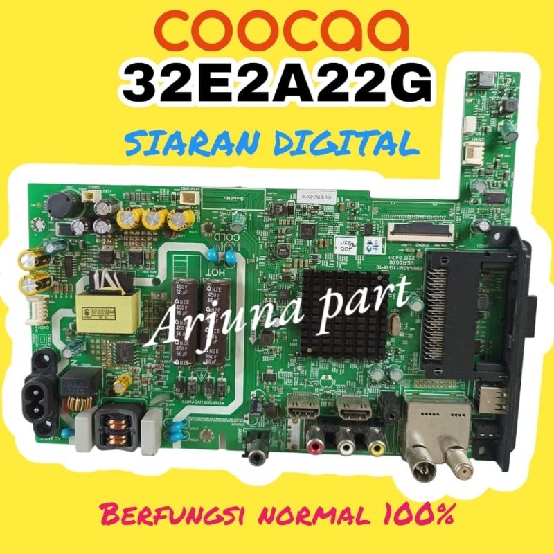 Mainboard TV Coocaa 32E2A22G - MB TV Coocaa 32E2A22G - MB 32E2A22G - Mesin TV Coocaa 32E2A22G
