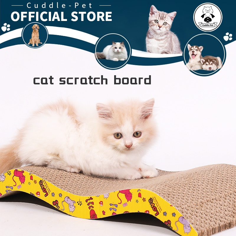 Kucing Condo Mainan Papan Garukan Kucing Mainan Kucing Mainan Hewan Peliharaan Cakaran Kucing Garukan