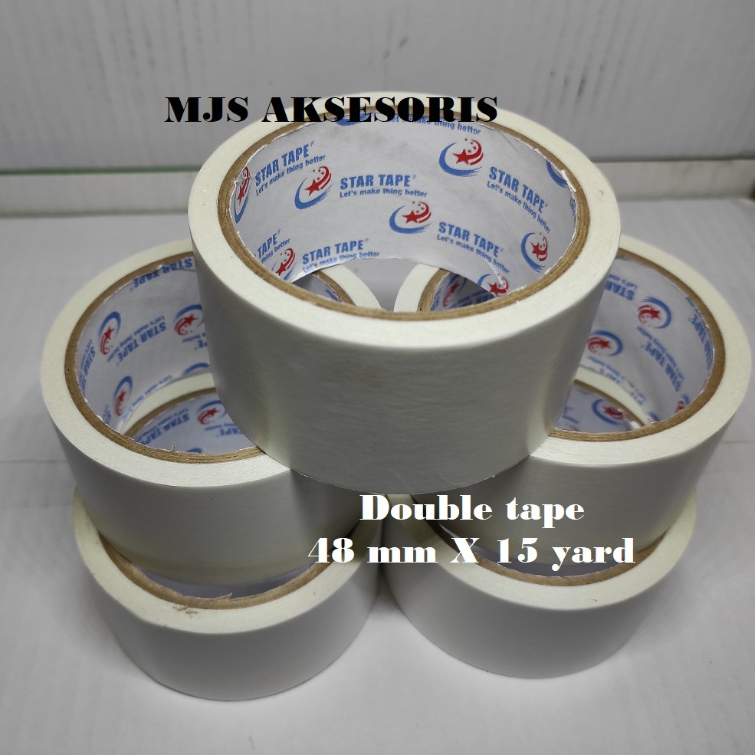 

Double Tape 2 Inch 48 MM x 15 Yard Selotip / Lakban Terbaru!!! 1 pcs