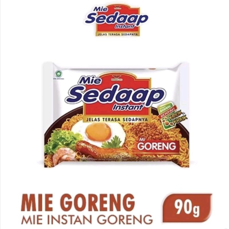 

Mie Sedaap Goreng Mie Instan 1 pcs 90 gr