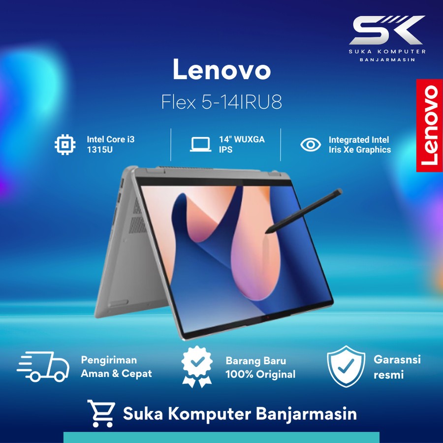 Lenovo IdeaPad Flex 5-14IRU8 /Core i3-1315U/8GB/512GB SSD/W11+OHS
