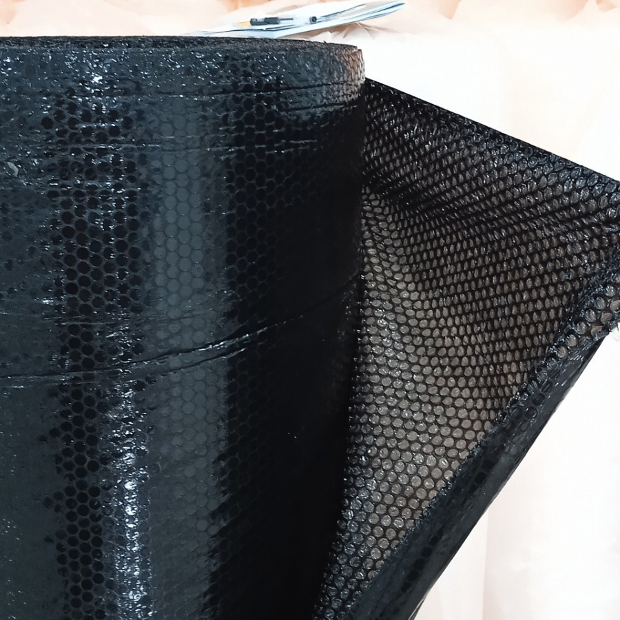 

Bubble Wrap Hitam Bening 40Cm x 50Meter PREMIUM