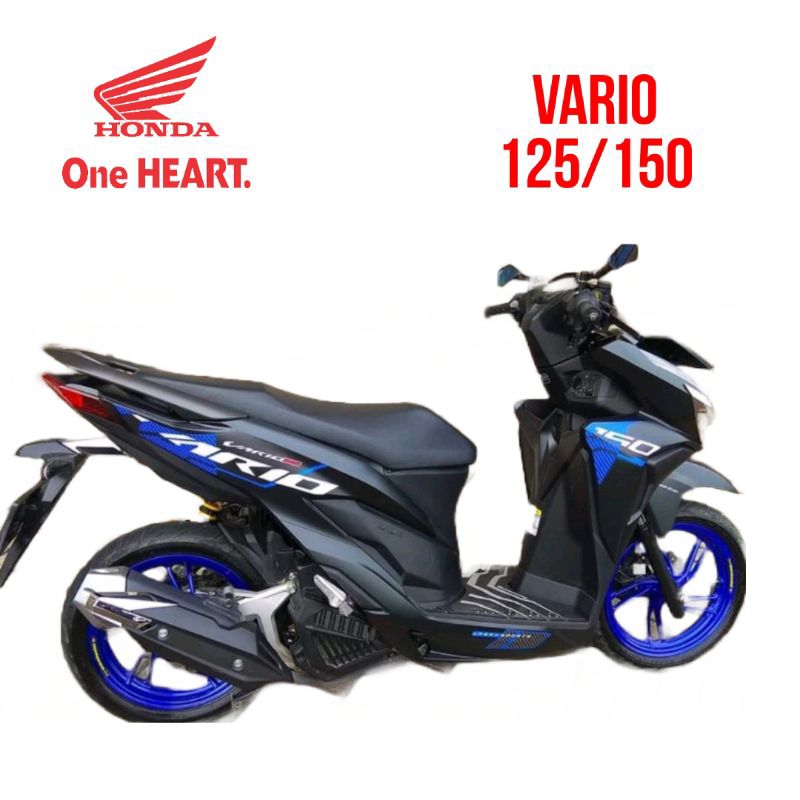 Striping transparan vario Malaysia 150/125 new