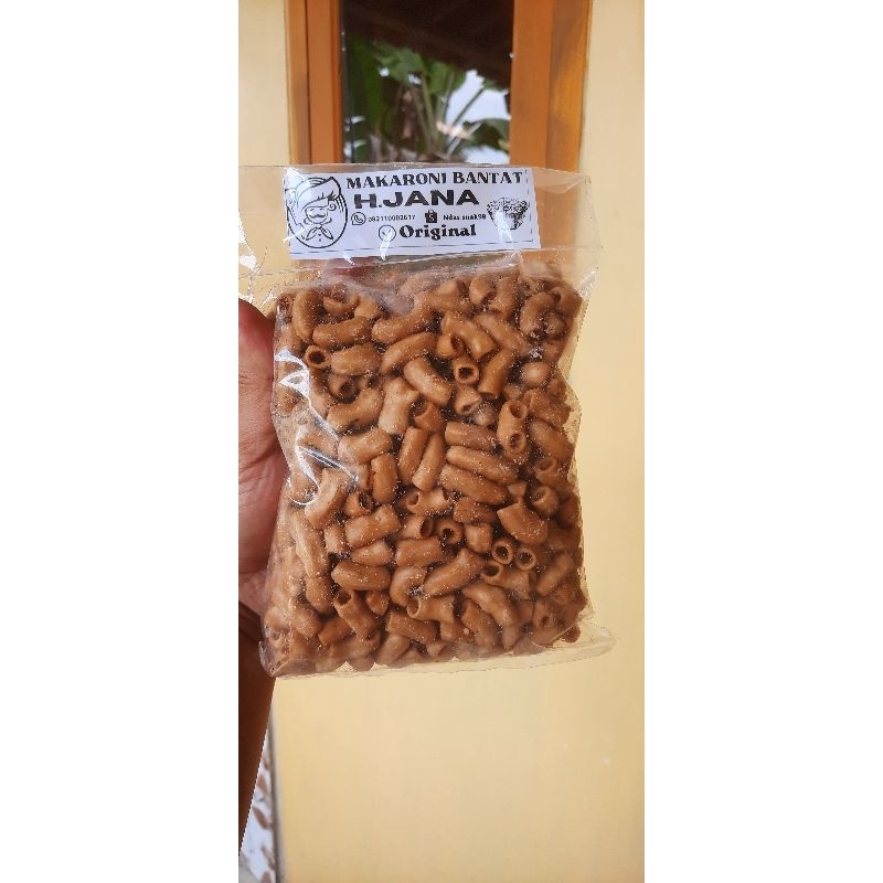 

Makaroni bantat ukurang 250 gr 1/4 kg