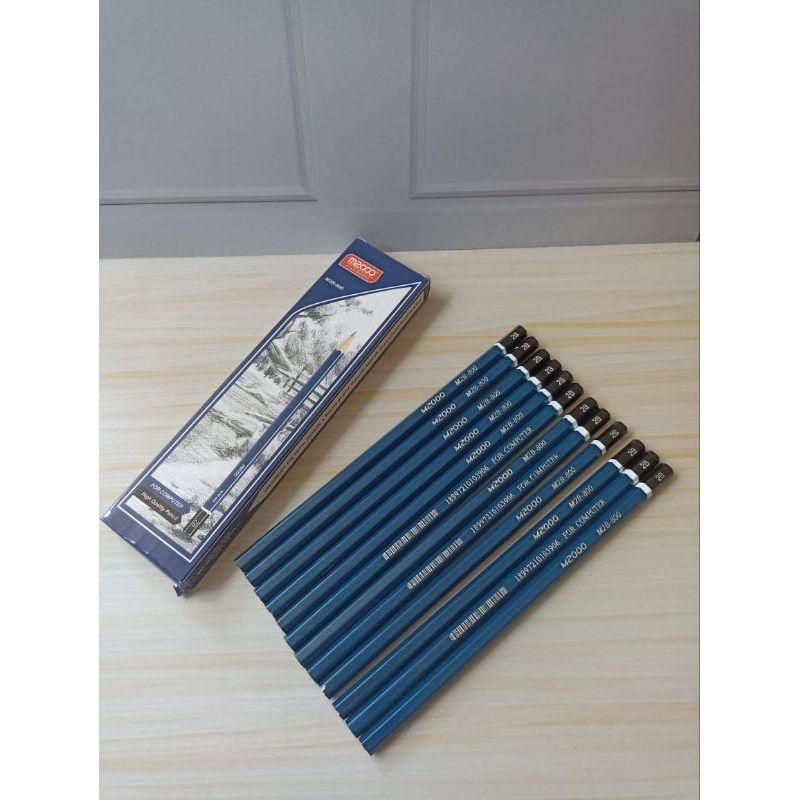 

Aneka pensil 2B / pensil M2000 isi 12pcs / pensil HB / pensil joyko