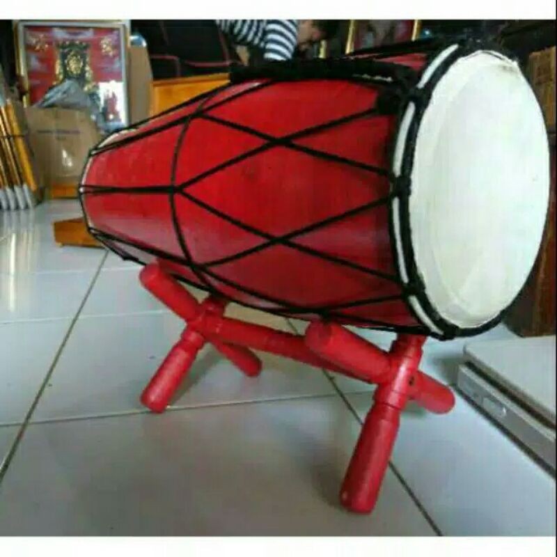 [COD] Kendang Jawa Mainan Anak Tradisional / Kendang Jawa Motif Terbaru / Kendang Tradisional