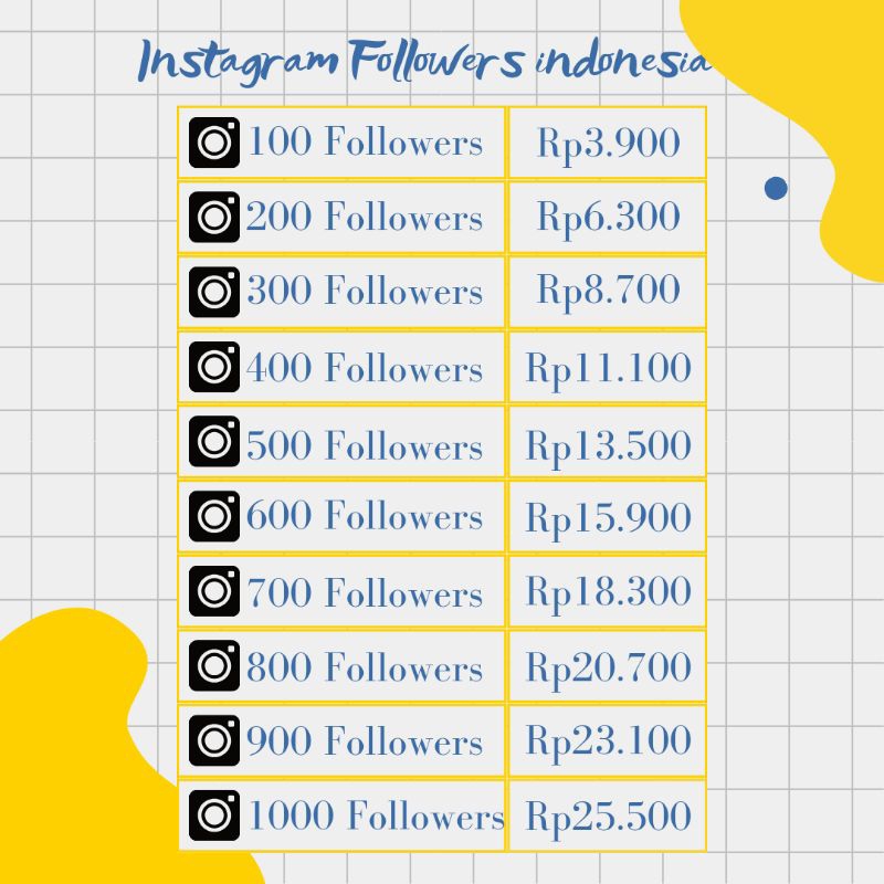 Followers Instagram Indonesia hanya perlu username