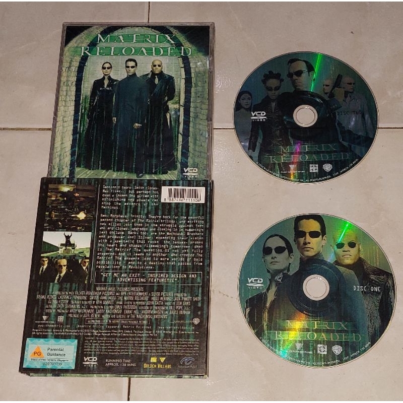 vcd barat original MATRIX RELOADED ( versi Fatbox )