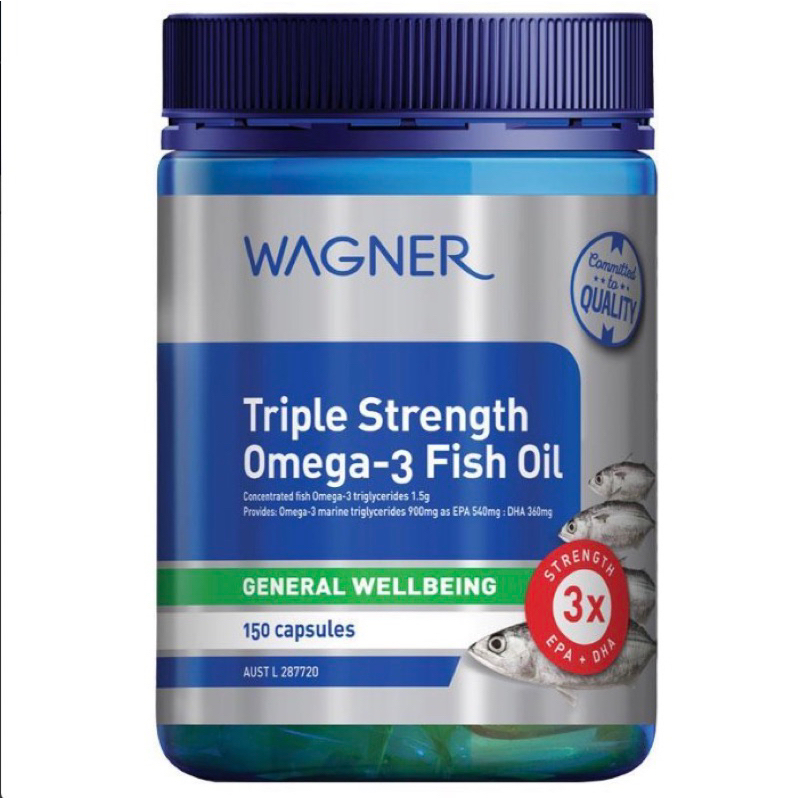 Wagner Triple Strength Fish Oil