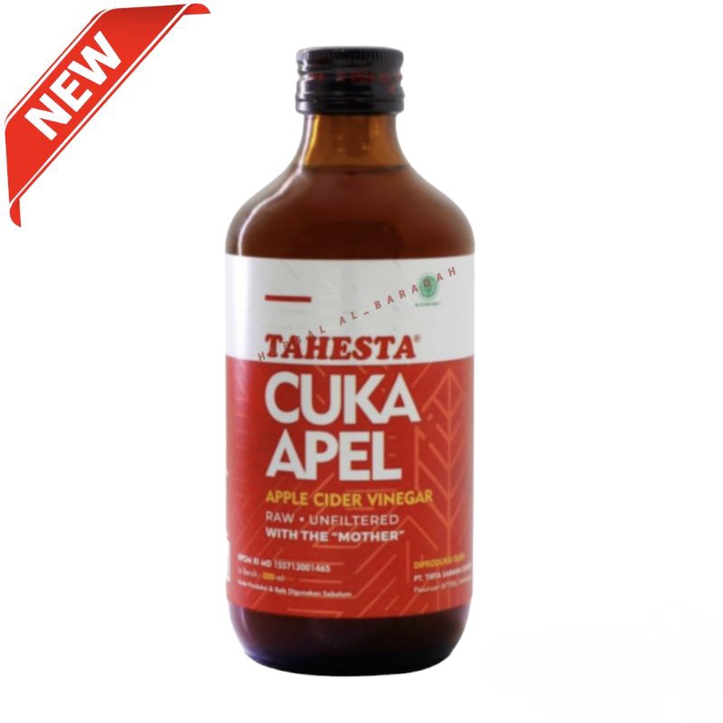 

Cuka Apel Tahesta 320ml Herbal Original Suplemen Kesehatan