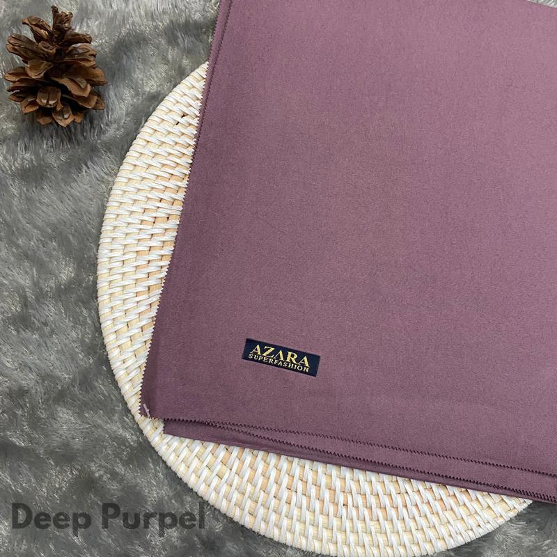 Hijab Segiempat Oskara Polos Ori BY Azzara Hijab Voal Azzara