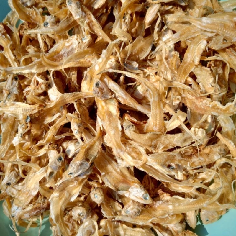 

Ikan Asin Bulu Ayam | Sortir Bagus | Kering | 100 Gram
