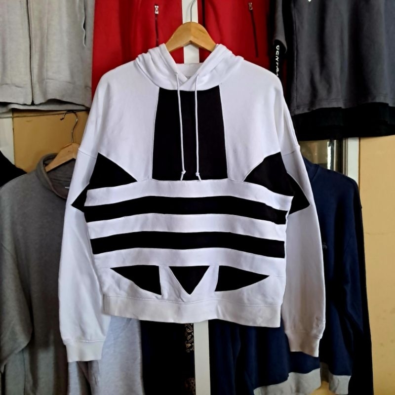 Adidas Trifoil Big Logo Hoodie ( Adidas Bunga )