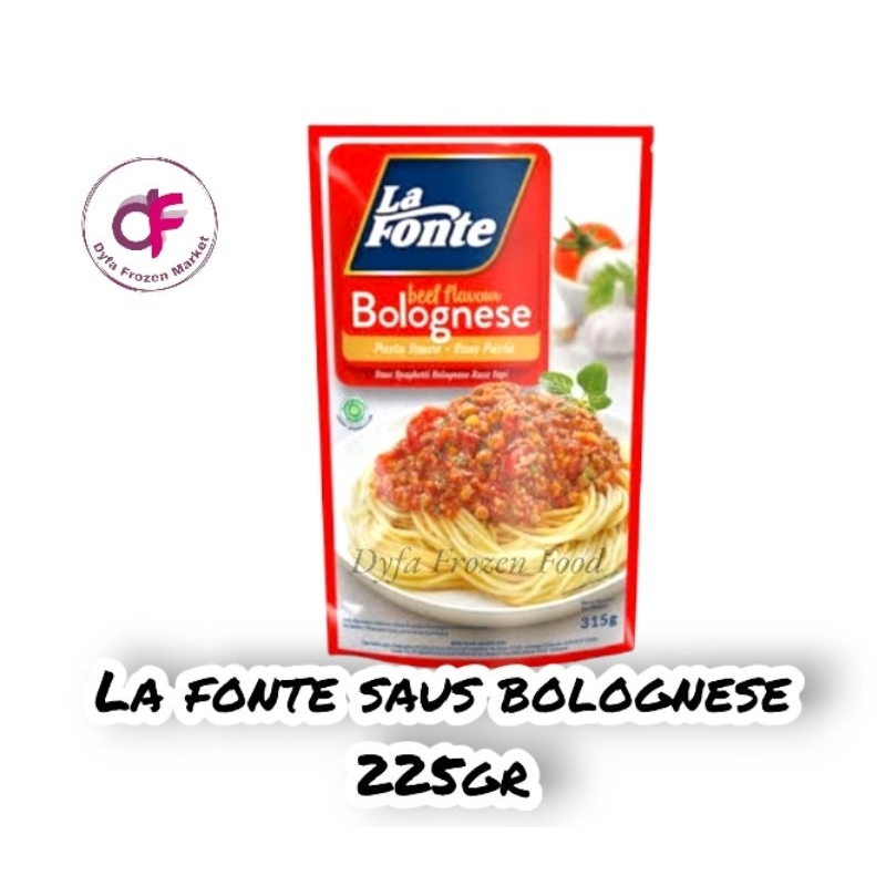 

La Fonte Saus Bolognese 315gr