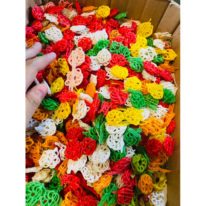 

Kerupuk Seblak warna