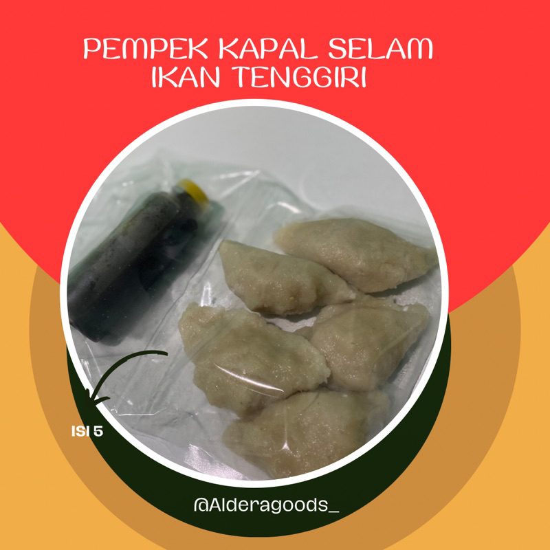 

pempek kapal selam (pempek tenggiri)