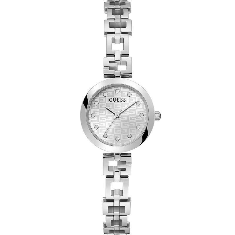 GUESS GW0549L1 Jam Tangan Wanita Analog Silver Stainless Steel Original Bergaransi