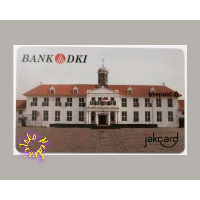 JakCard MUSEUM JOANG 45 / Uang Elektronik / eMoney / Kartu Toll / JakLingko / MRT  / LRT / Commuter 