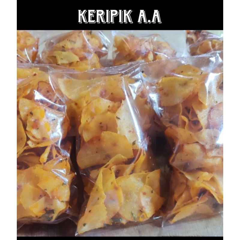 

keripik singkong gurih pedas kemasan kecil harga grosir
